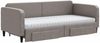 vidaXL Tagesbett Ausziehbar mit Schubladen Taupe 90x200 cm Stoff 3196873 Bild 3