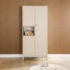 PAIDI Kleiderschrank MILA & BEN Steiff by PAIDI in Beige, 3 Türen mit Push-to-open inkl. Kleiderstangen und Einlegeböden, Massivholz-Füße, Soft-Close Bild 1
