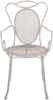 Beliani 'CILENTO' Gartenstuhl 2er Set, Metall Grau Bild 4