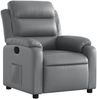 vidaXL Relaxsessel Grau Kunstleder 373489 Bild 2