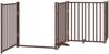 vidaXL 10-tlg. Hundetor mit Tür Faltbar Braun 800 cm Pappelholz 3155751 Bild 4