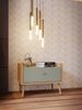 Nachtschrank >Whenua< in Mauvella Eiche, Salbei - 59,8x45,2x41,5cm (BxHxT) Bild 2
