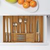 Relaxdays Besteckkasten Bambus ausziehbar Bild 5