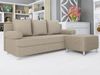'Dover' Schlafsofa, mit Polsterhocker, Beige, 42 x 56 x 80 cm Bild 3