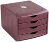 helit Schubladenbox H6429525 DIN A4 26,5 x 33,2 x 21,5 cm Bild 1