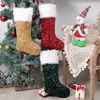 ABC 3-teiliges Weihnachtsdekoration-Set, für Weihnachten, mehrfarbig, Plüsch / Textil, 3 x 27 x 32 cm Bild 3