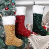 ABC 3-teiliges Weihnachtsdekoration-Set, für Weihnachten, mehrfarbig, Plüsch / Textil, 3 x 27 x 32 cm Bild 2