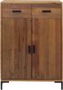 vidaXL Schuhschrank 75x40x110 cm Massivholz Kiefer 349933 Bild 3