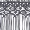 vidaXL Makramee Vorhang Anthrazit 140x240 cm Baumwolle 323993 Bild 4
