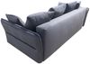 Schlafsofa Sofa 3-Sitzer SADIE Stoff Element Altrosa Bild 4