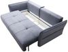 Schlafsofa Sofa 3-Sitzer SADIE Stoff Element Altrosa Bild 2