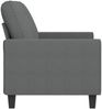 vidaXL 2-Sitzer-Sofa Dunkelgrau 140 cm Stoff 359392 Bild 4