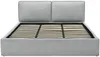 Vente-unique - TENESE Bett Stoff Grau - B 225 cm x H 95 cm x L 193 cm Bild 5