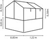 Vitavia Hochfrühbeet Gaia Jumbo, HKP 4mm Bild 3