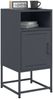 vidaXL Nachttisch Anthrazit 36x39x78 cm Stahl 846570 Bild 4