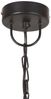 vidaXL Hängelampe Vintage Industriestil 25 W Schwarz Rund 31 cm E27 320548 Bild 4