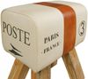 Hocker Sitzhocker Sitzbank POSTE Massivholz 40x30x47cm Bild 3