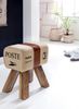 Hocker Sitzhocker Sitzbank POSTE Massivholz 40x30x47cm Bild 4