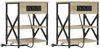 vidaXL Nachttisch 2 pcs Sonoma-Eiche 41 x 31 x 51 cm Holzwerkstoff 859518 Bild 2