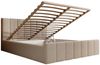 Compleo Polsterbett Boucle FLAV Stauraumbett, Doppelbett, Modern und Elegant, 120/140/160/180 Bild 2