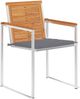 vidaXL Gartenstühle mit Kissen 2 Stk. Massivholz Akazie und Stahl 3061489 Bild 3