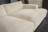 KAWOLA Big Sofa MADELINE Cord cremeweiß 85 x 170 x 290 cm Bild 5