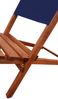 Blauer Strandstuhl Partystuhl Wikingerstuhl Schwedenstuhl Anglerstuhl wählbares Set XXL V-10-364Doppelpack Bild 5