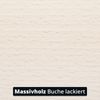 KHG 2er Set Klappstühle Holzstuhl Buche Cremeweiß, Esszimmerstuhl klappbar platzsparend, Balkonstuhl Massivholz lackiert, 45 x 79 x 50 cm Besucherstuhl, Gästestuhl Bild 5
