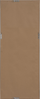 Wandspiegel gold rechteckig 50x130 cm DRAVEIL Bild 5