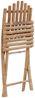 vidaXL Klappbare Gartenstühle 2 Stk. mit Kissen Bambus 3064003 Bild 5