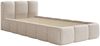 Selsey 'Cloudy Low' Polsterbett 90x200 cm, Chenille Hellbeige Bild 4