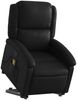 vidaXL Massagesessel mit Aufstehhilfe Schwarz Kunstleder 3204233 Bild 3