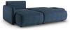 Ecksofa mit Schlaffunktion Sofa LUKA in Stoff Cremona Dunkelblau Ottomane Links Bild 2