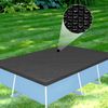 Solarfolie Schwarz 8x5m Poolheizung Wärmeplane Schutzabdeckung Sonne Unterlage Bild 2