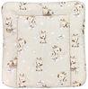 TupTam Baby Wickeltischauflage mit Baumwollbezug Gemustert, Farbe: Giraffe/Beige, Größe: 70x70 cm Bild 4
