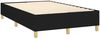 Boxspringbett mit Matratze & LED Stoff Schwarz 120x200 cm, Härtegrad: H2 [3135663] Bild 5