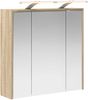 vidaXL Badezimmerspiegelschrank Sonoma-Eiche 63,5 x 16 x 62,5 cm 889161 Bild 2