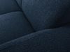 Micadoni Ecksofa Molino 4-Sitzer Rechts Boucle Dunkelblau Bild 4