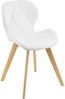 Esszimmerstuhl Älmhult 6-er Set 78x47x52 cm Kunstleder Weiß [en. casa] Bild 3
