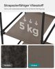SONGMICS Stoffschrank, faltbar, Vliesstoff, 45 x 150 x 175 cm, Taupe Bild 5