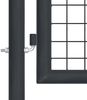 vidaXL Maschen-Gartentor verzinkter Stahl 400 x 100 cm Grau 145777 Bild 3