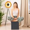 Relaxdays Kunstleder Sitzhocker mit Stauraum Bild 4