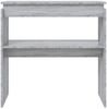 vidaXL Konsolentisch Grau Sonoma 80x30x80 cm Holzwerkstoff 815217 Bild 3