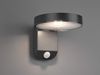 LED Solar Wandleuchte 2er Set Außenleuchten mit Bewegungsmelder in Anthrazit Bild 4