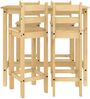 vidaXL 5-tlg. Bar-Set Massivholz Kiefer 3217072 Bild 4