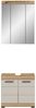 Badezimmer-Set >Scout< in Evoak Oak / Kaschmir - 60x191x34cm (BxHxT) Bild 2
