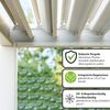 Weide 'Classic' Pergola, freistehend, Aluminium / Stahl weiß, 600 x 300 x 255 Bild 4