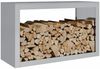 vidaXL Brennholzregal 100x40x60 cm Verzinkter Stahl 850987 Bild 3