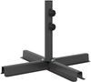 vidaXL Terrassenständer für Sonnenschirme 50 x 50 cm Stahl Schwarz 42036276 Bild 4