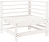 vidaXL 6-tlg. Garten-Lounge-Set Weiß Massivholz Kiefer 3186327 Bild 3